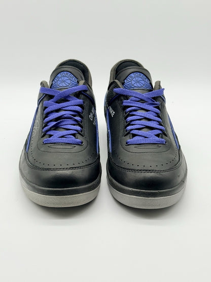 Size 11 - Off-White x Air Jordan 2 Retro SP Low Black Varsity Royal