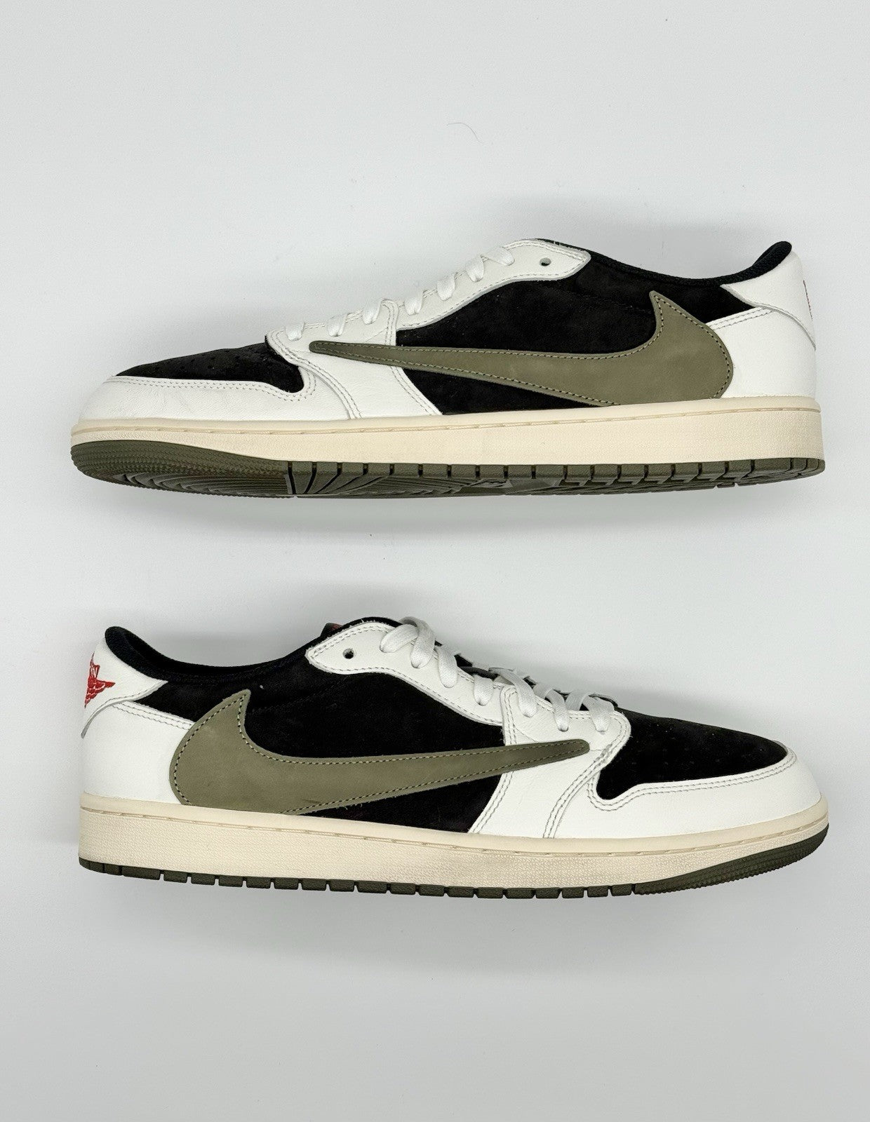 Size 12m/13.5w - Jordan 1 Retro OG x Travis Scott Low Olive