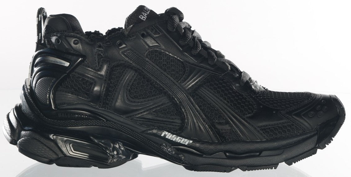 WORN TWICE - Size 11 Balenciaga Runner Sneaker Black Matte