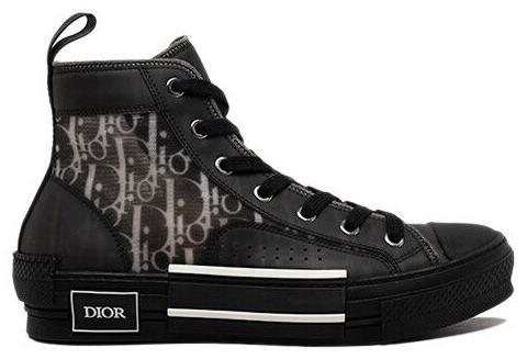 Size 12 - Dior B23 High Black Oblique