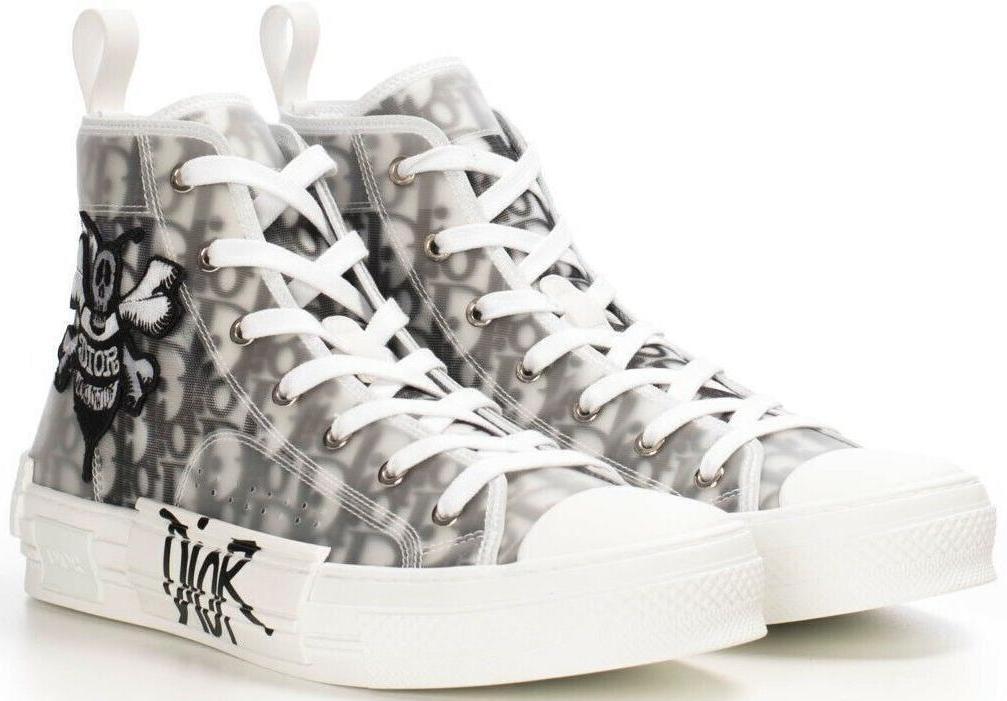 Size 10 - Dior B23 High Dior Oblique White