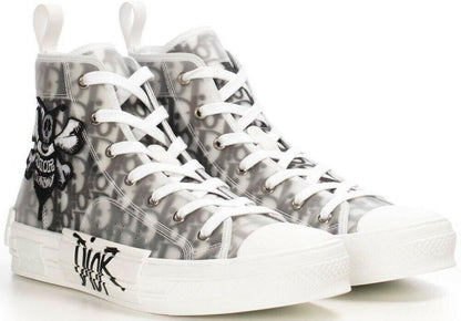 Size 10 - Dior B23 High Dior Oblique White
