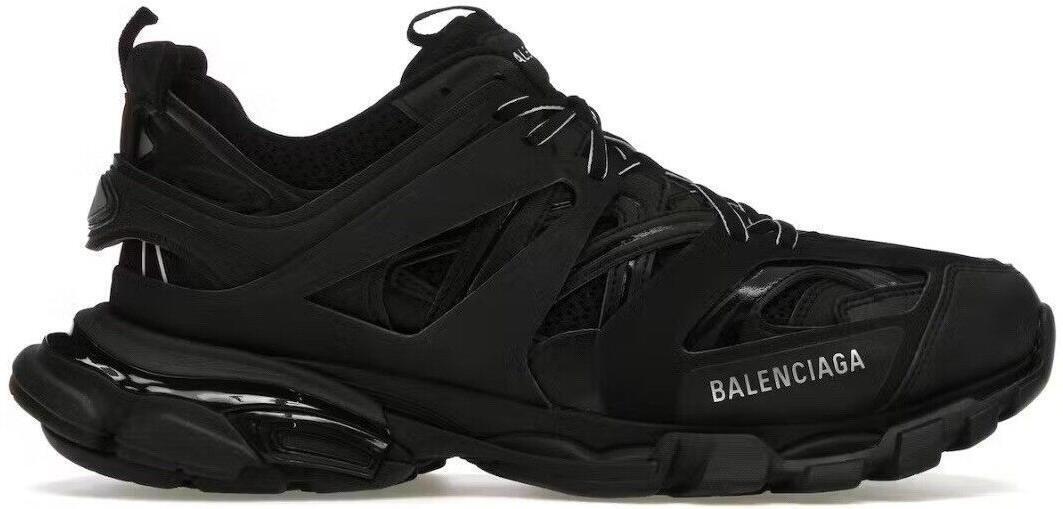 WORN TWICE Size 9 - Balenciaga Track Triple Black