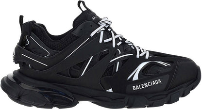 Size 10 - Balenciaga Track Sneaker Black White